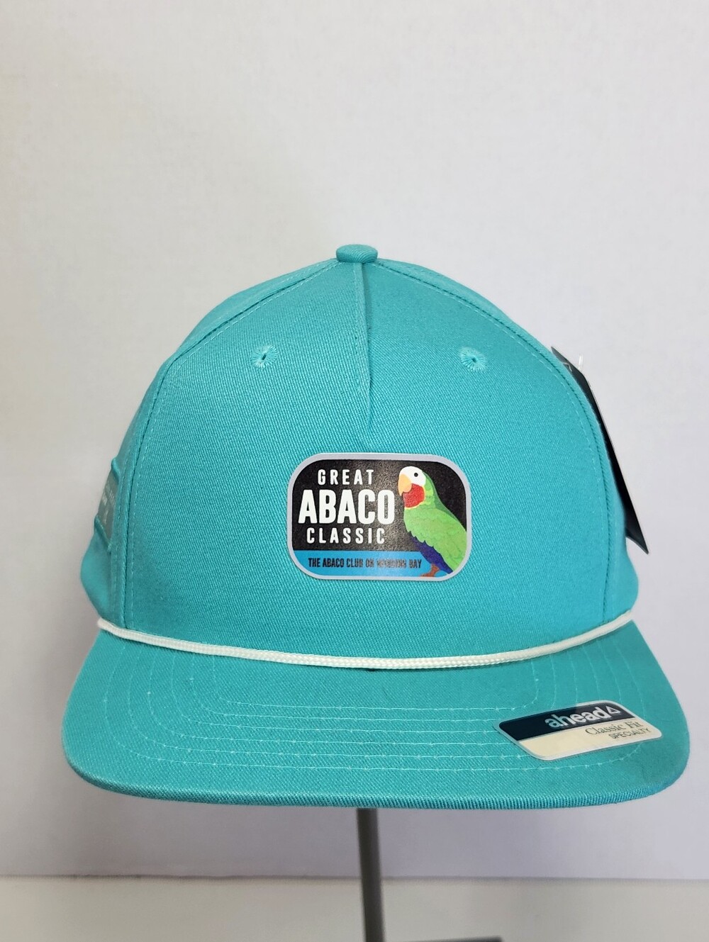 Ahead Classic Fit Men's Snapback Adjustable Teal Great Abaco Classic Golf Hat